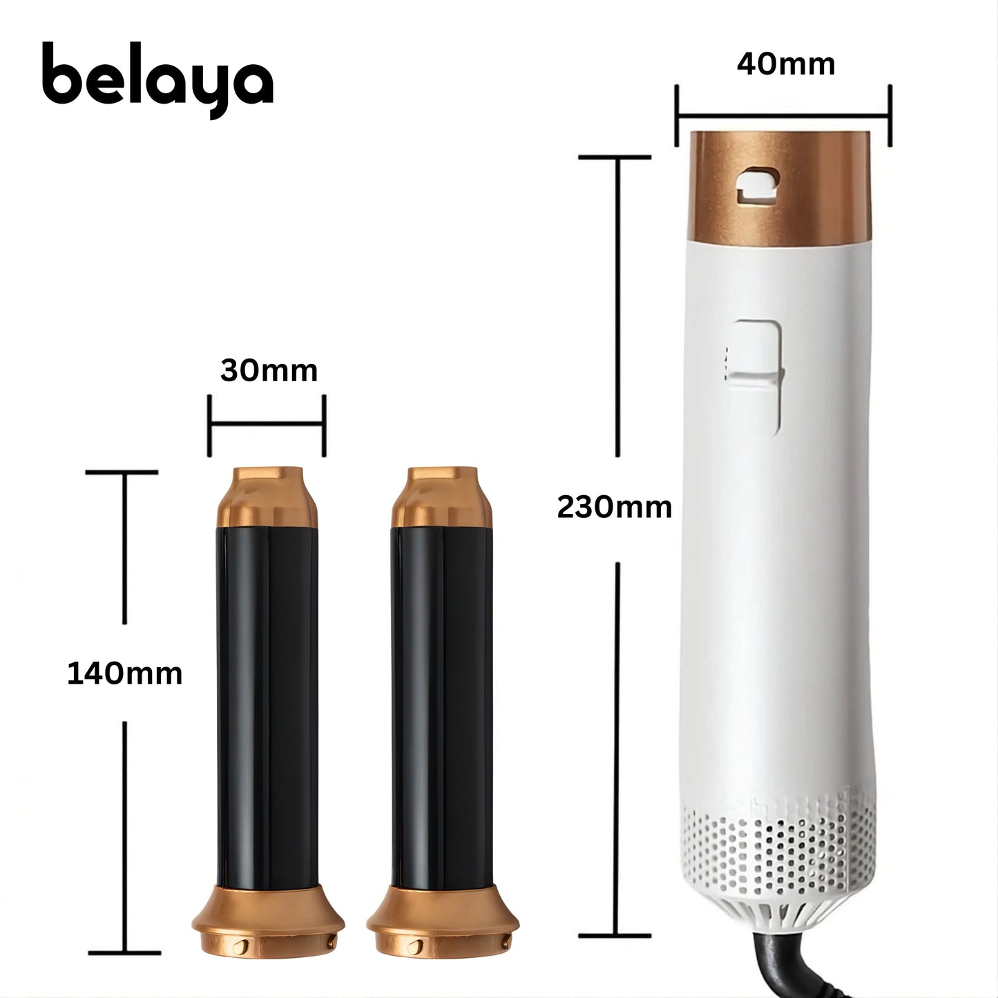 Loumiva- 5 IN 1 LUXUS-HAARSTYLER